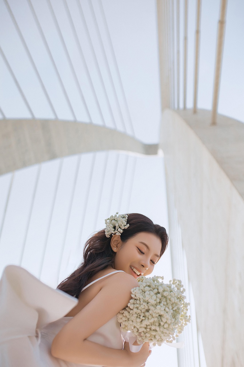 Southwick MA bridal arrangement with garden florals